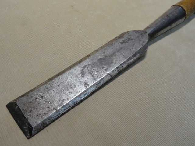 PS&W Co Heavy Framing Socket Mortise Chisel 2" Timber Frame Slick GOOD ONE 'P2'