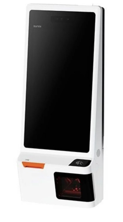Sunmi K2 Self-Service Wall Mount Kiosk Printer Scanner Android 7 23.8 touchscren