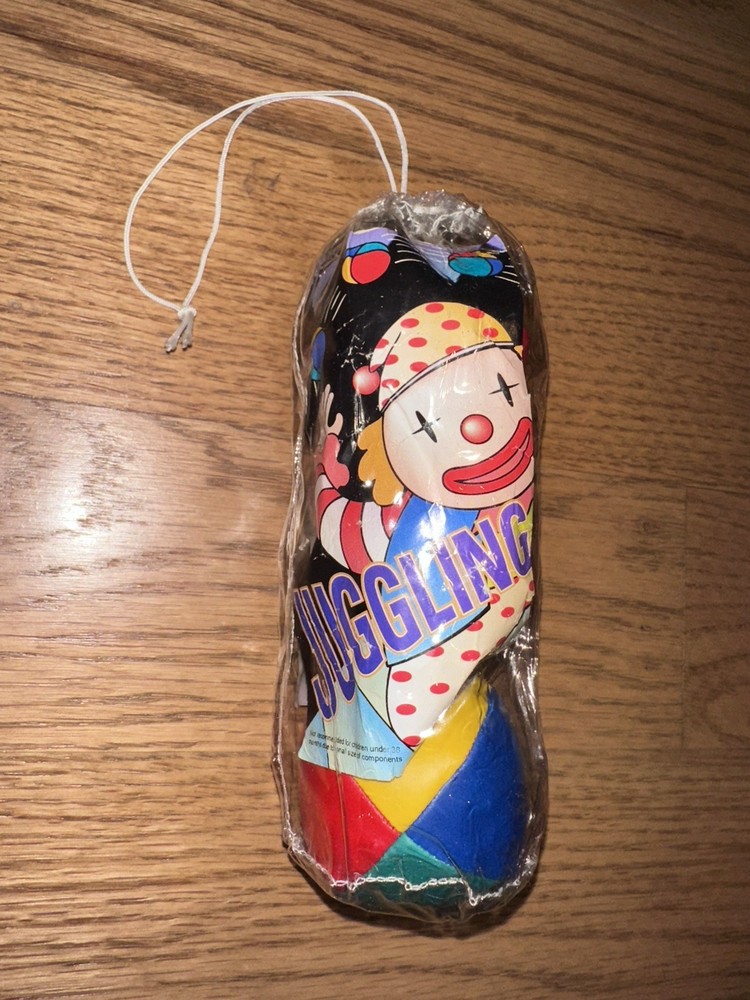 Classic Multicolored Juggling Balls Set – 3-Pack Skill Development Toy