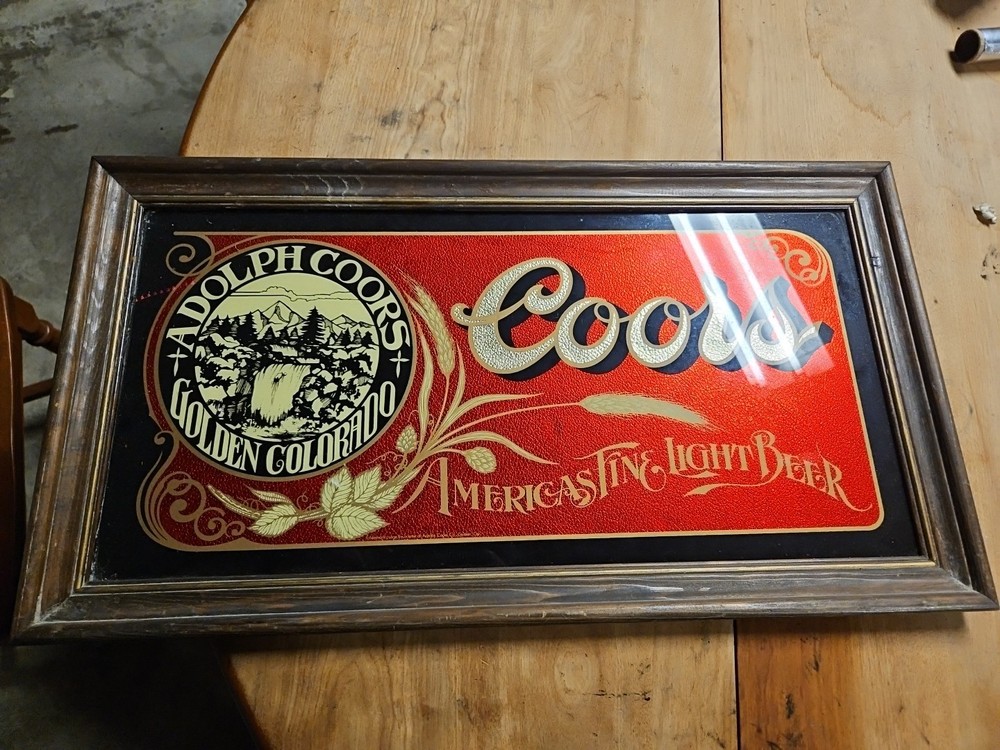 Coors Beer Mirror