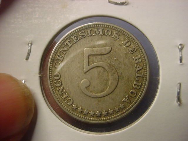 Panama 5 Centesimios 1929 #89767