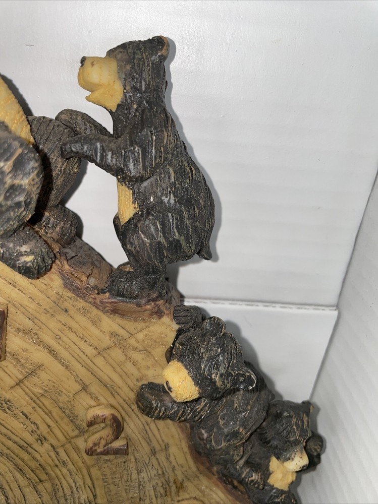 Country Bear Accessory Rustic Clock Woodsy Decor
