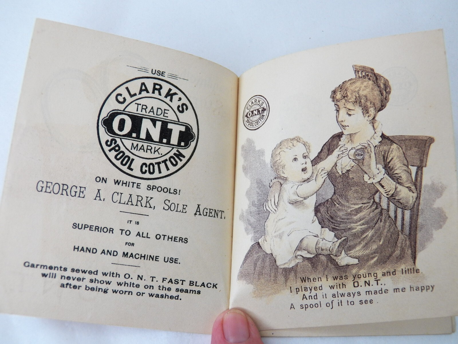 O.N.T ADVERTISING PAMPHLET, GRANDMOTHER'S STORY