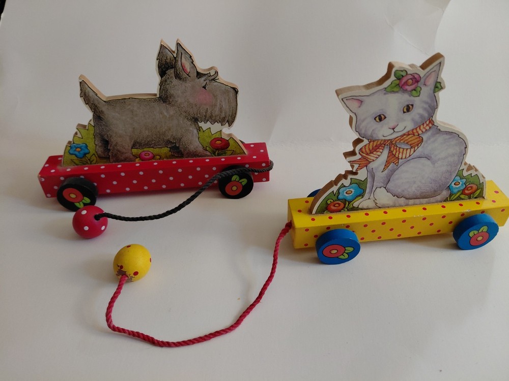 Mary Engelbriet Pull toys
