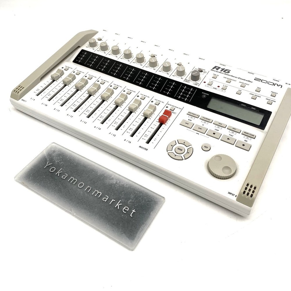 Zoom R16 Portable Multitrack Recorder Controller Interface device Used W case