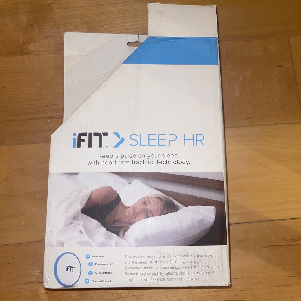 NON WORKING iFit Sleep HR Activity Tracker - White IFMPAD16