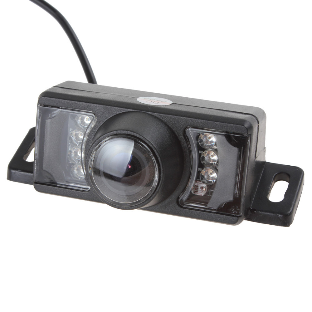 Car Rear View Reverse Backup Parking Camera Waterproof Night Vision 7LED CAM Kit