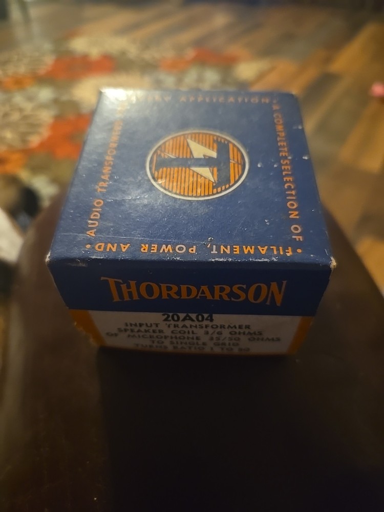 1 NIB Thordarson 20A04 Transformer