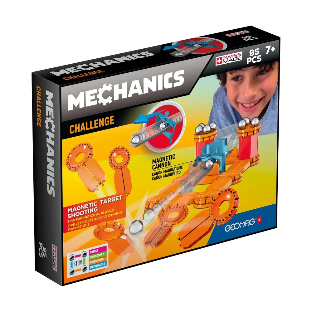 GeoMag - MECHANICS Gravity Challenge, 95 Pieces