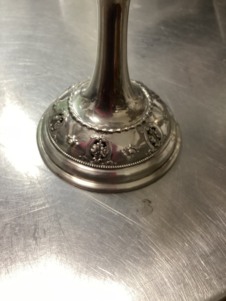Vintage Sterling Silver Wine Round Goblet Solid Silver