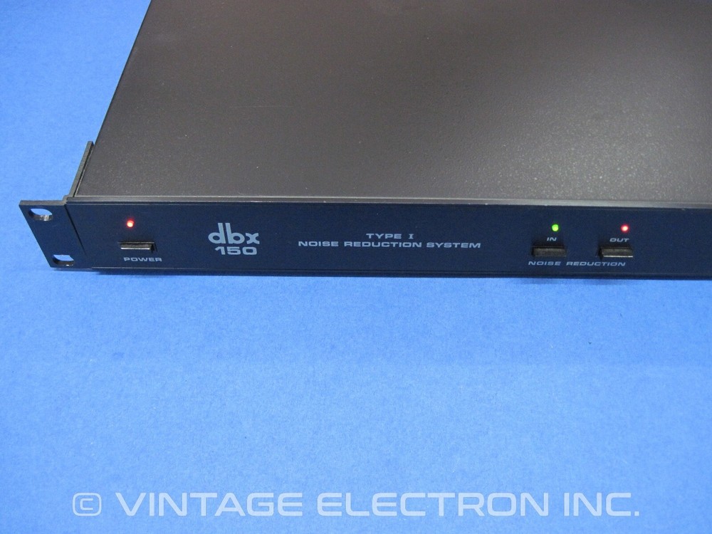 dbx 150 Type I Noise Reduction System - Audio Processor for Tape etc. (w/MANUAL)