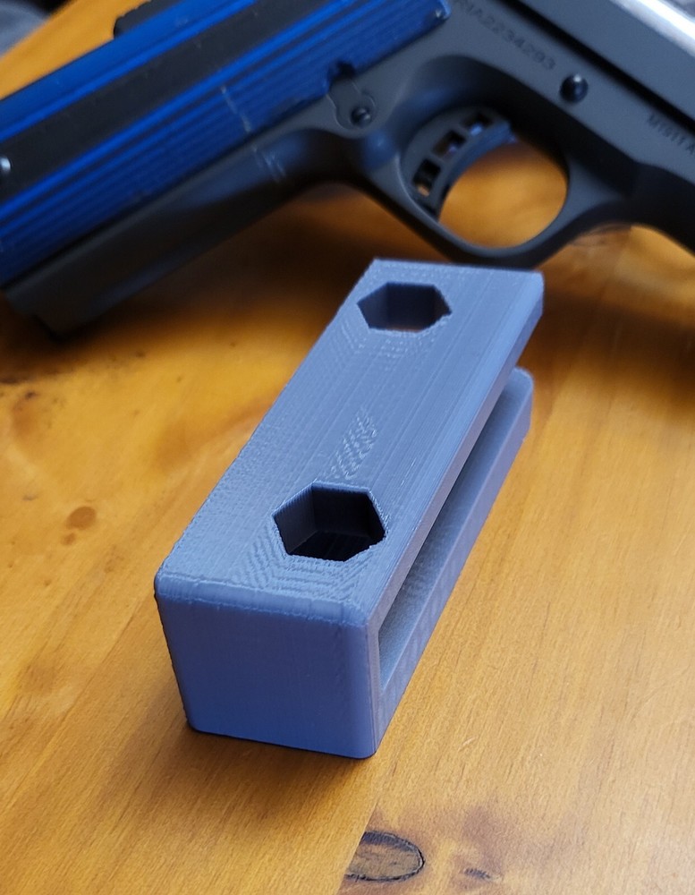 Wall Mount Low Profile Floating Handgun - Universal - 1911, Glock, Sig, Airsoft