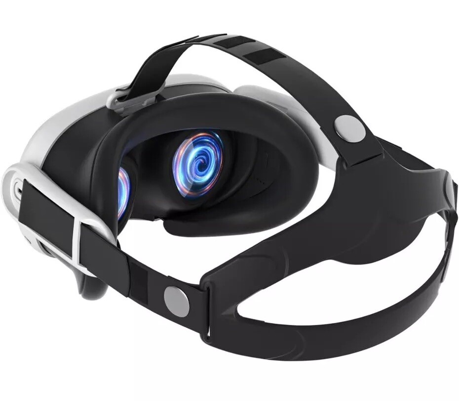 Replacement Adjustable VR Glasses Holder, Head Strap Compatible for Meta Quest 3