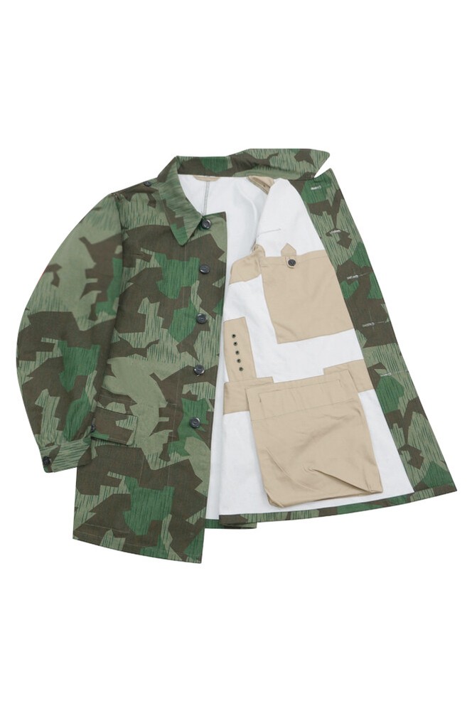 WW2 German Luftwaffe Field Division Splinter B camo smock