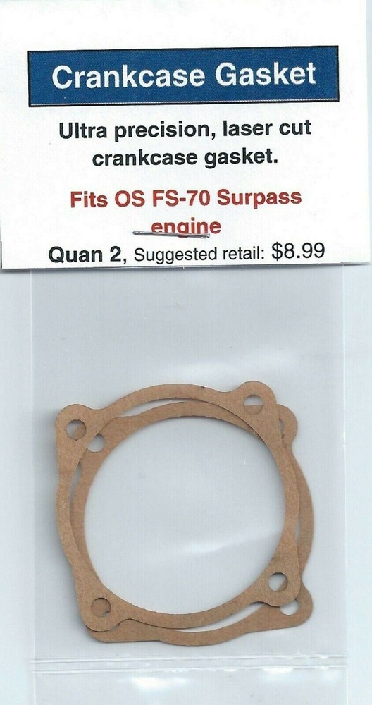 OS FS-70 Surpass Crankcase Gasket 2 Pack NIP
