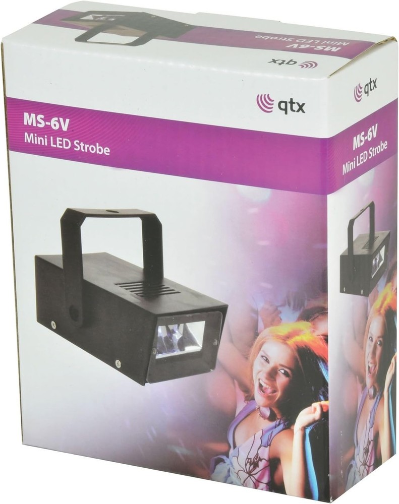 Battery-Powered LED Strobe Light with Adjustable Flash Rate and Robust Design