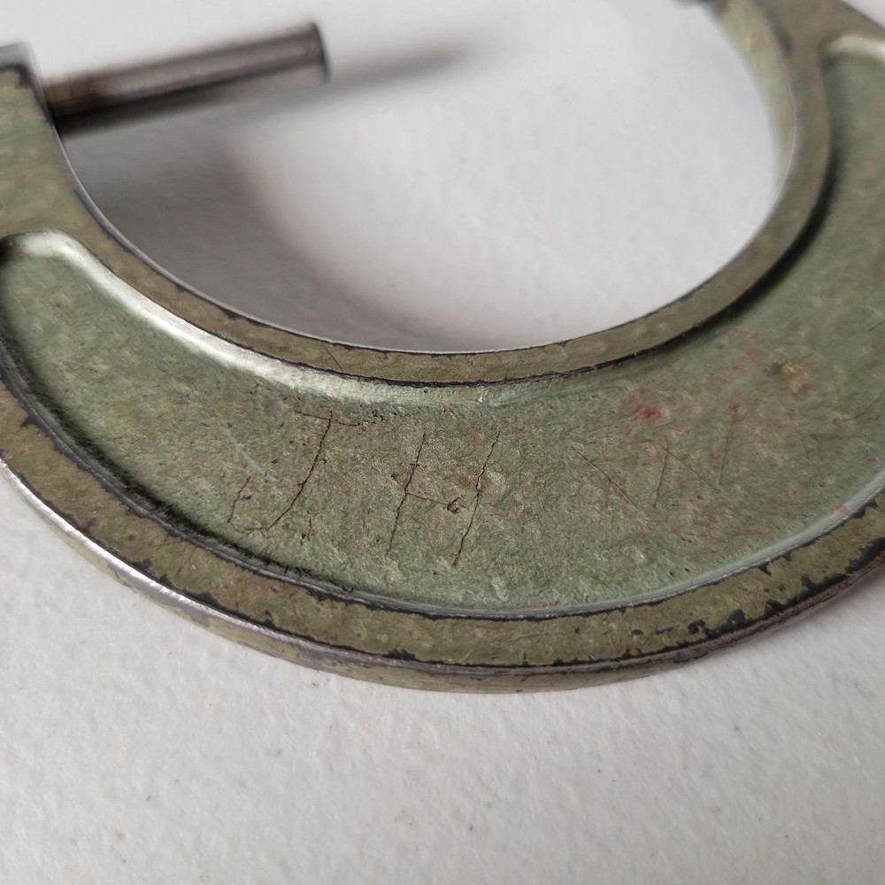 Fowler Helios Micrometer, 2” - 3" Range .0001 Ratcheting Locking Vintage