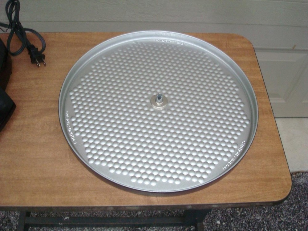 Presto Pizzazz Plus Rotating Pizza Oven 0343003 Dual Element Black Tested - Nice