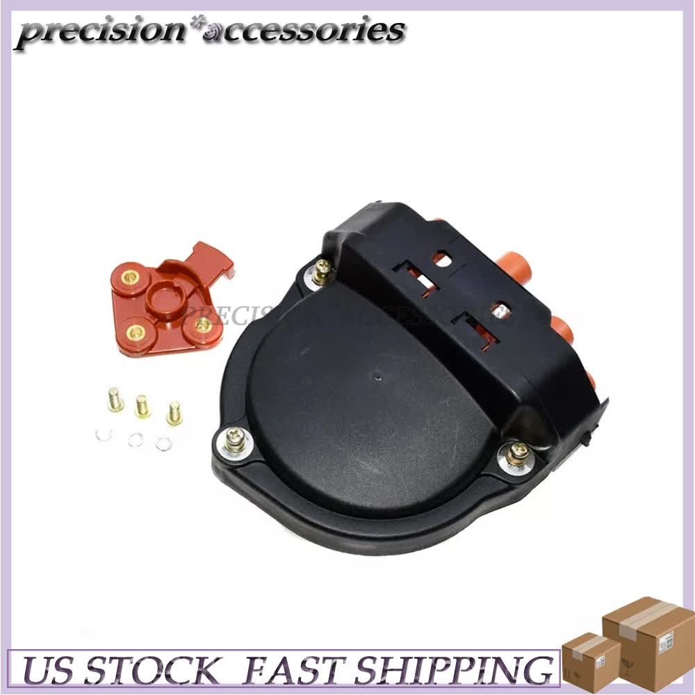 1Set Distributor Cap Rotor Kit 12111725070 Fits For BMW E23 E24 E28 E30 E31 E32