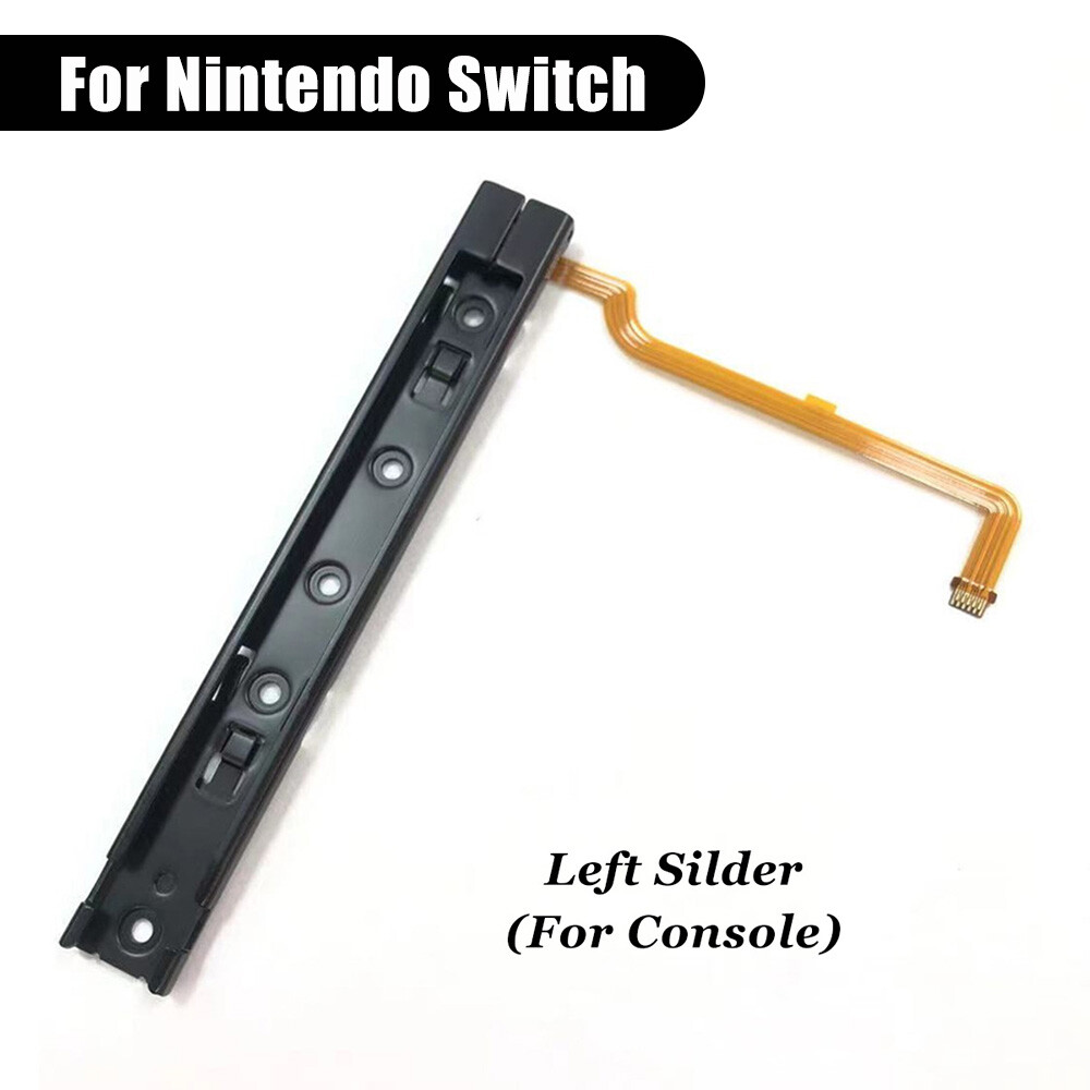 For Nintendo Switch OLED Left & Right Slider Rail Replacement with Flex Cable