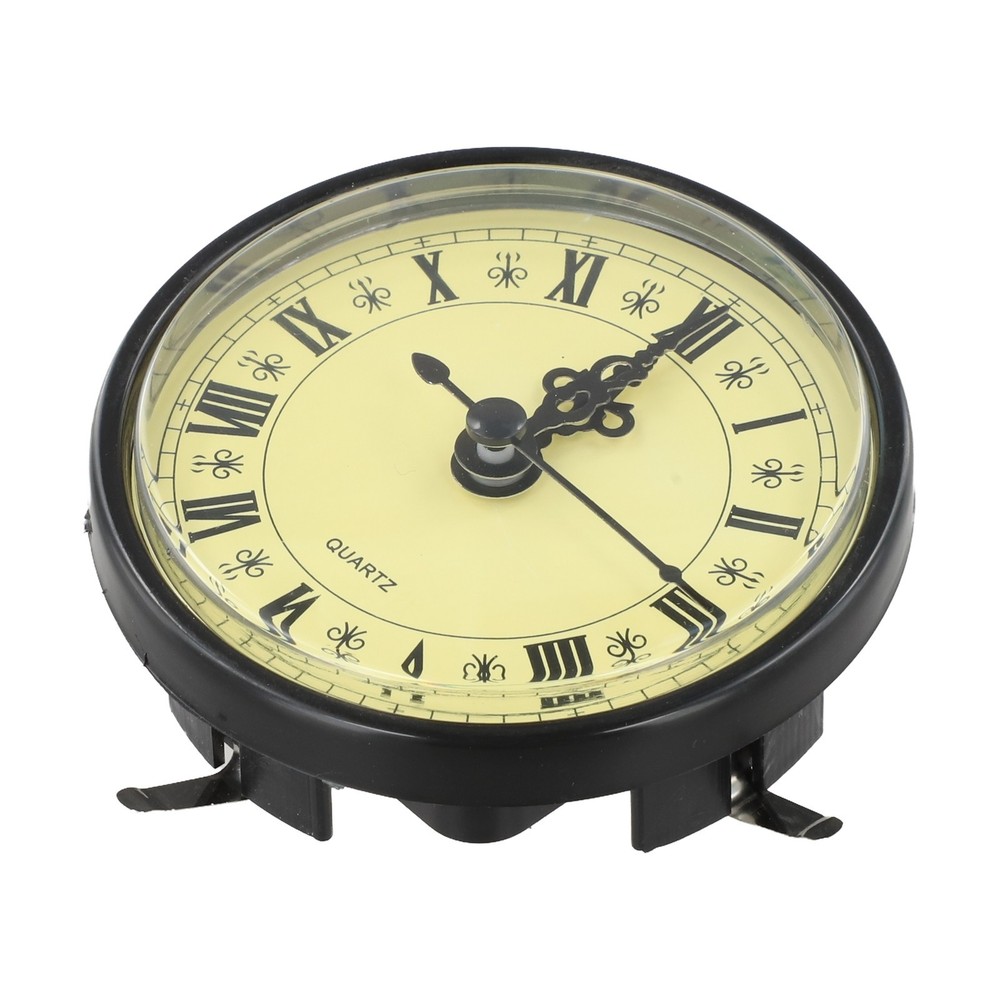 80MM Quartz Clock Insert with Comfortable Readability and Roman Numerals