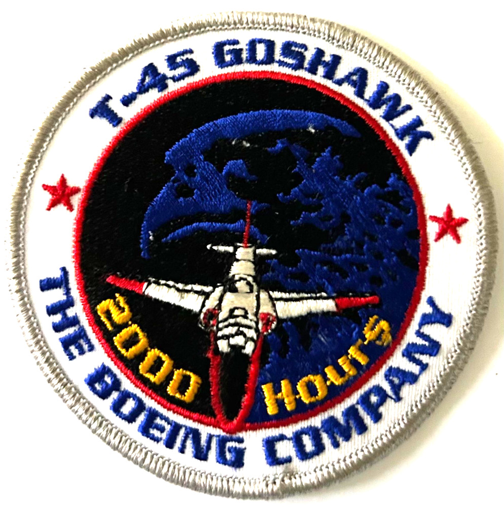 The Boeing Company T-45 Goshawk 2000 Hours Patch