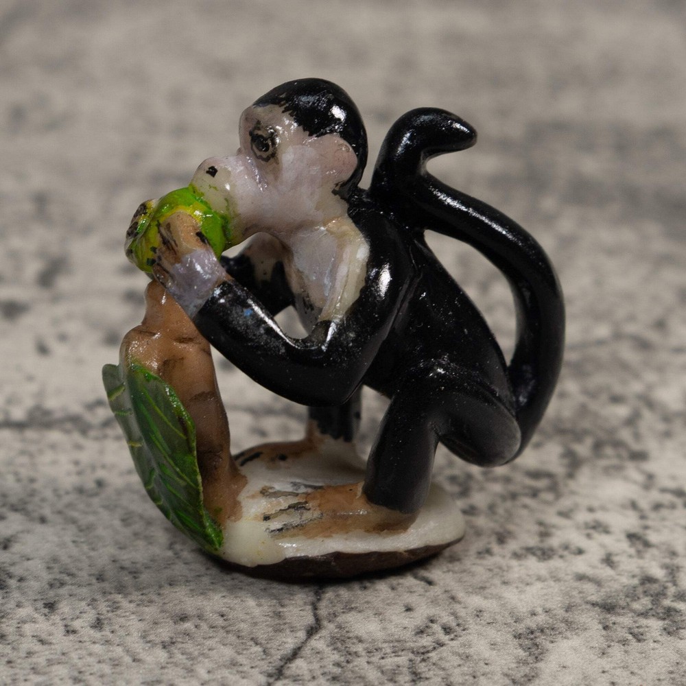White Face Monkey Tagua Carving