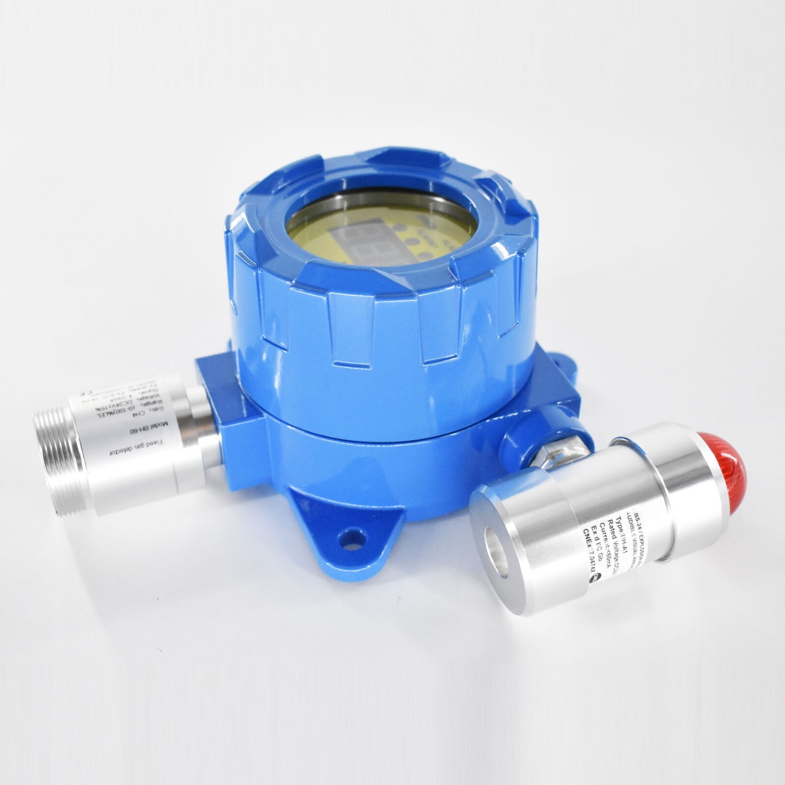 Hydrogen Gas Detector H2 Gas Fixed Detector Monitor 0-1000ppm