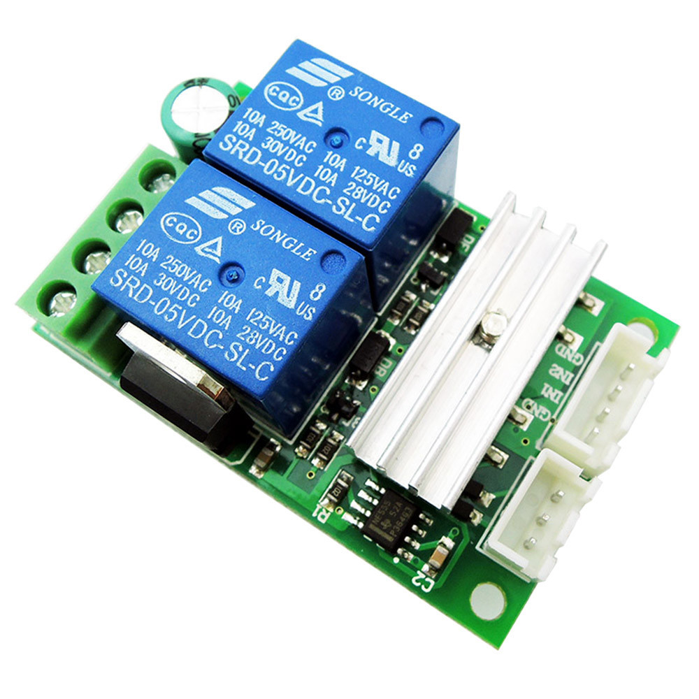 PWM DC 6V-24V Motor Speed Controller Regulator Reversible Forward Reverse Switch