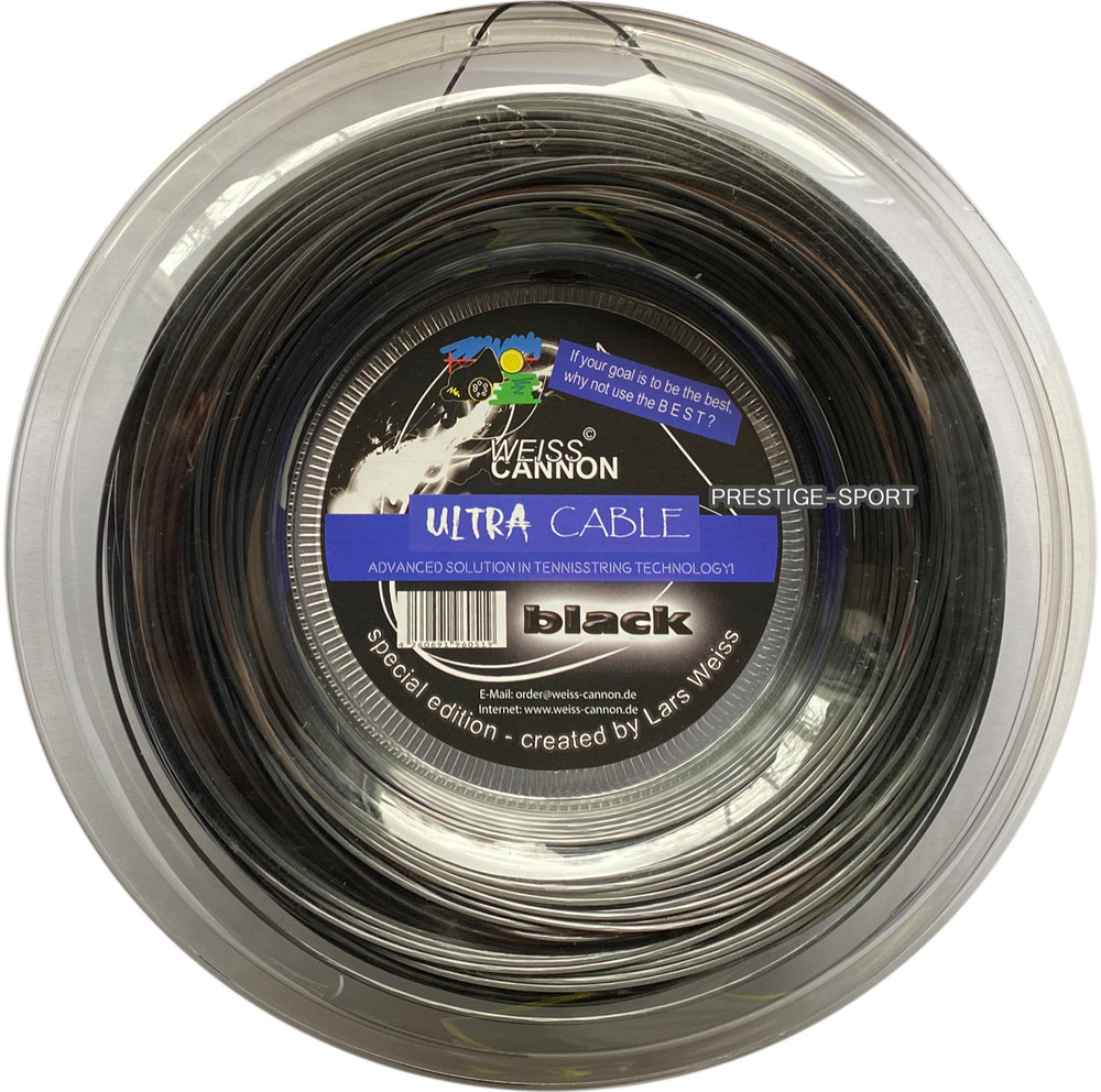 WEISS CANNON ULTRA CABLE 200M BLACK