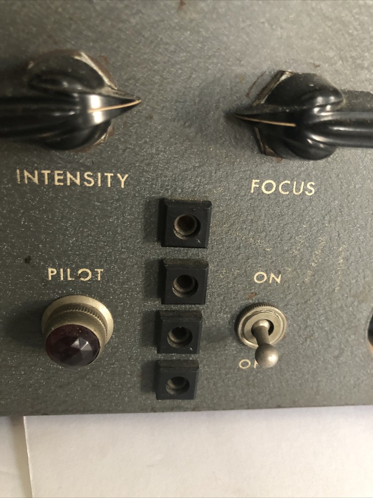 Rare TS-143/CPM-1, synchroscope designed for beacon use - RAD LAB MIT - Military