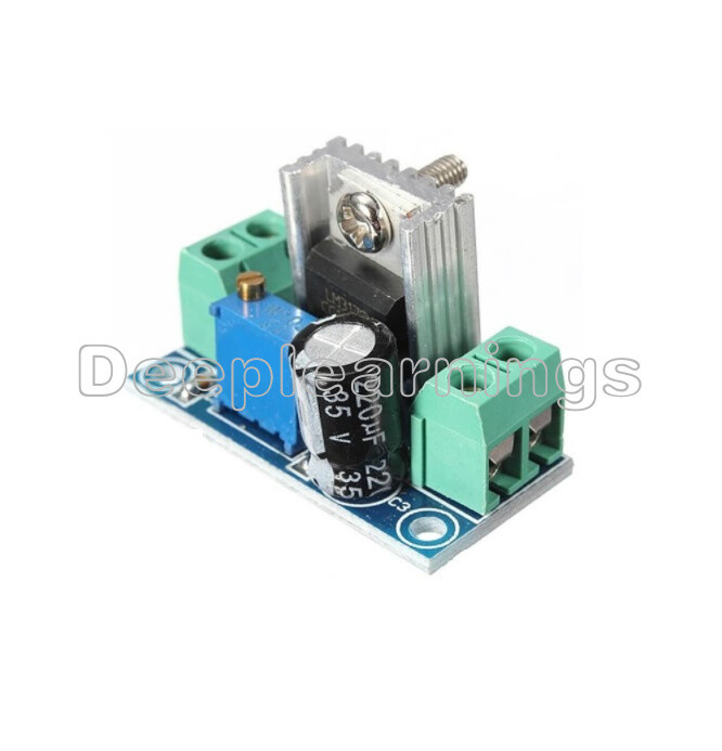 NEW DC Linear Converter Buck Step Down LM317 Low Ripple Module Power Supply