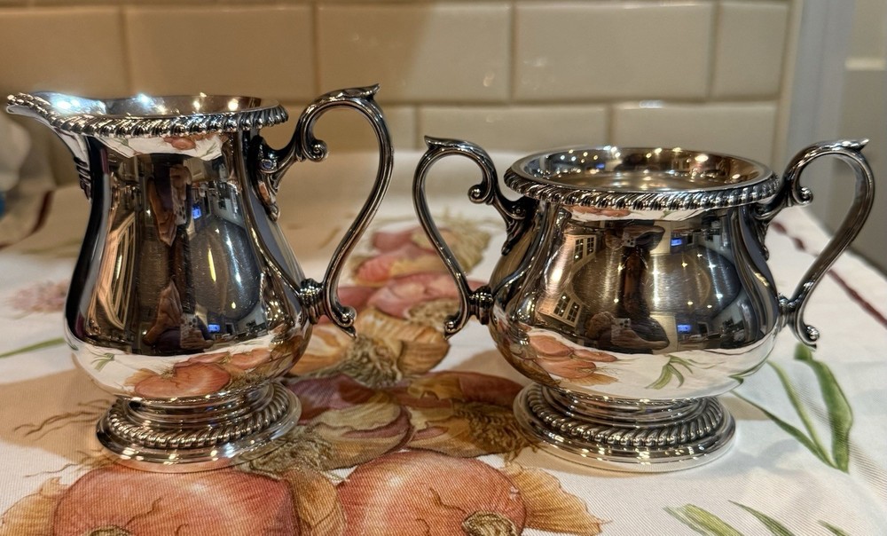 Gorham Sugar and Creamer YC1511 and YC1510