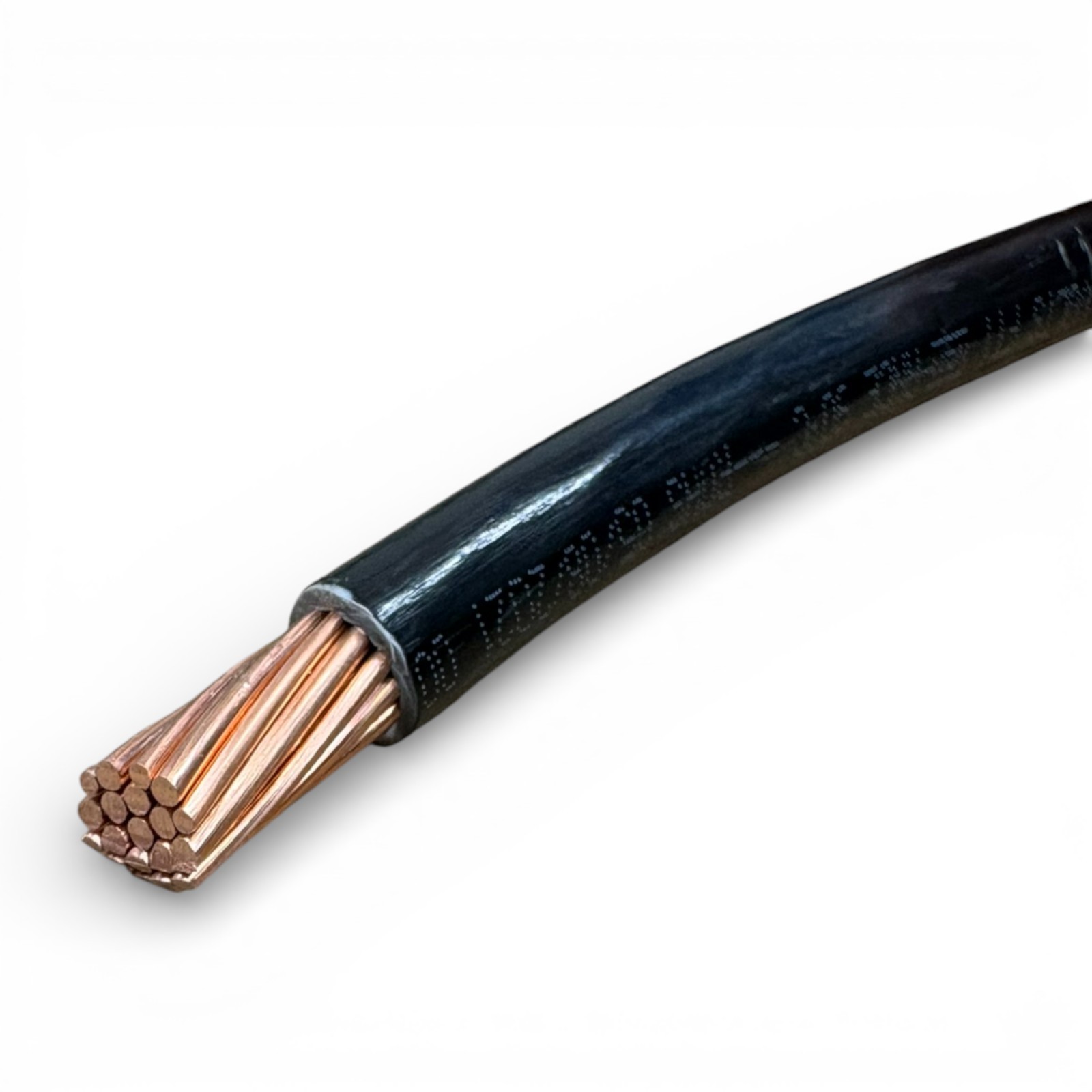 1/0 AWG Southwire THHN Stranded Copper Wire Black - $3.99 per foot