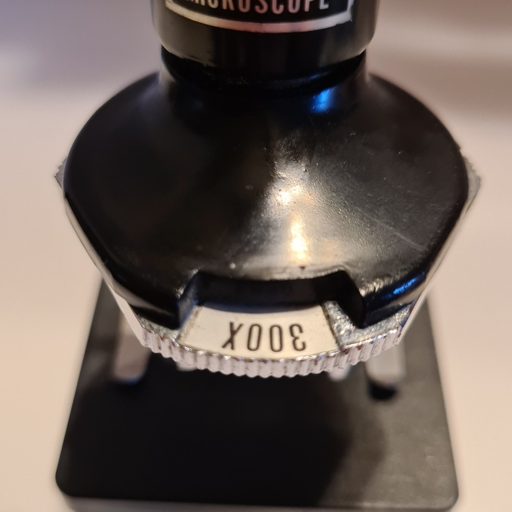Sears Vintage Microscope Set 100 To 300 Power