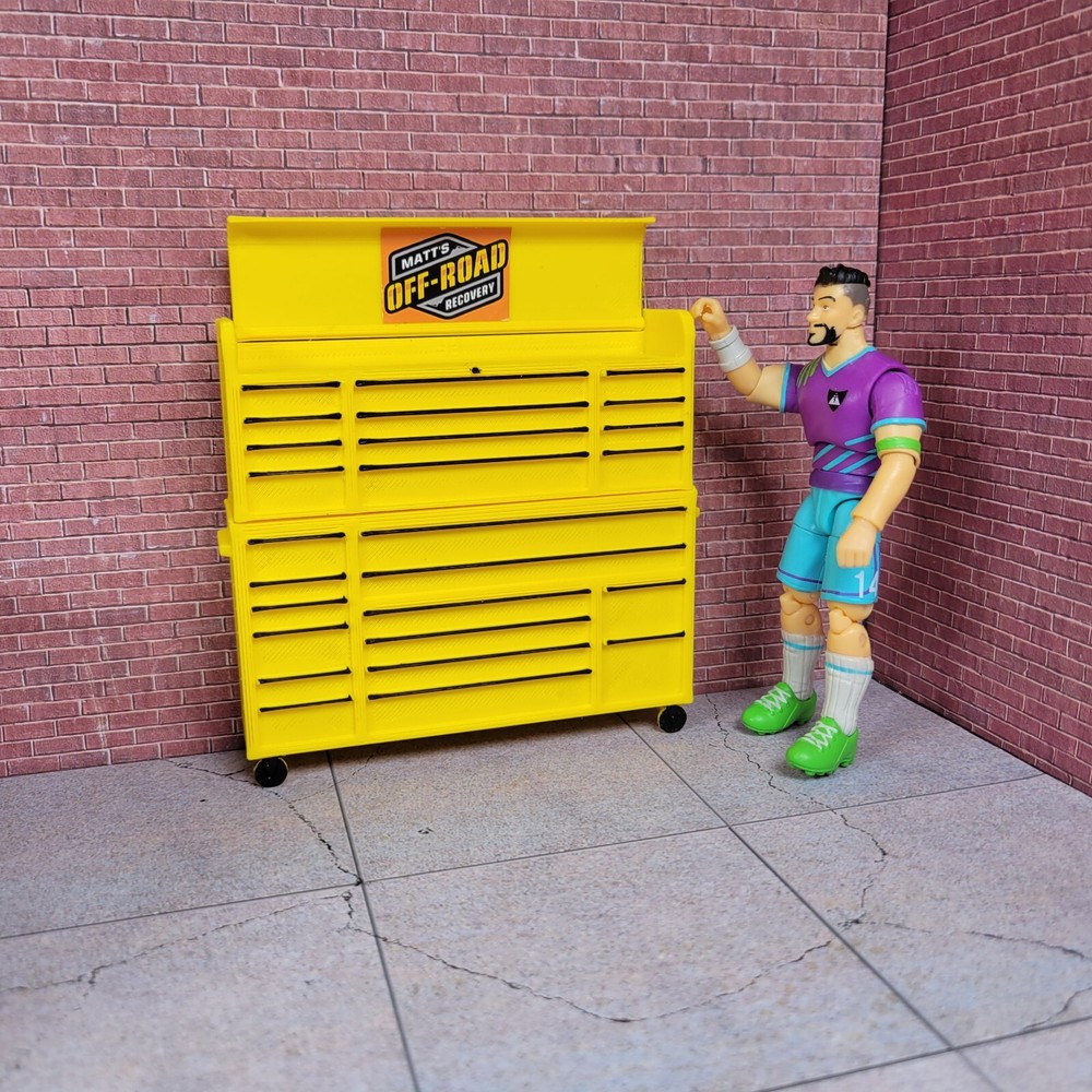 MORR Tool Box 1/18 Scale Garage Display Diorama Accessory