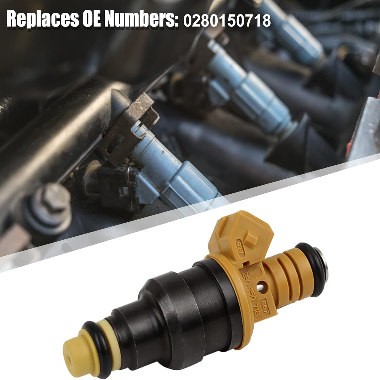 8pcs Flow Matched Bosch Fuel Injectors 0280150943 for Ford 4.6 5.0 5.4 5.8L