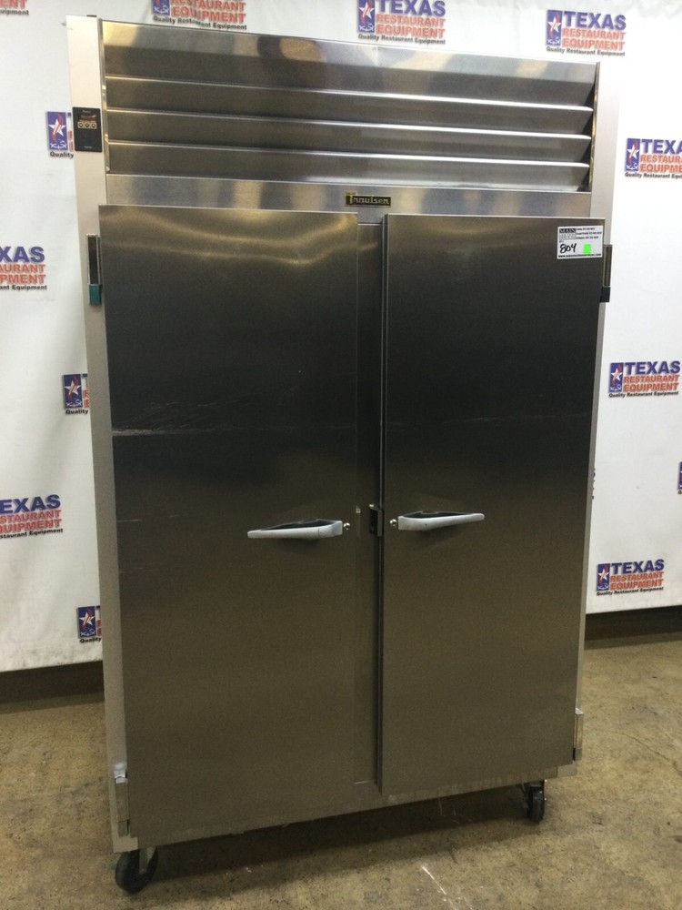 Traulsen G2201052” 2 Solid Door Freezer on Casters