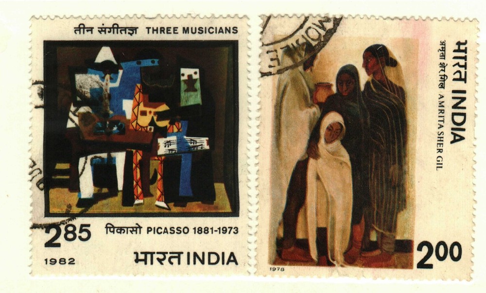 India #795, 953 used Picasso, Gil