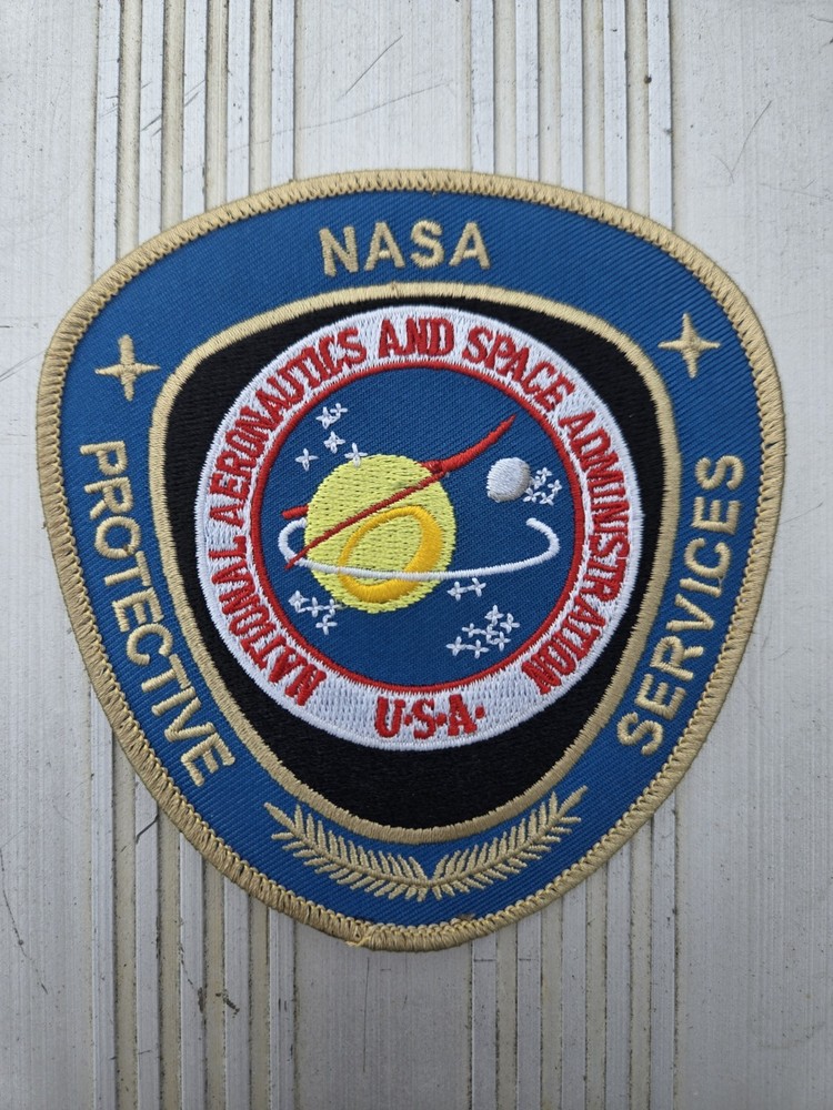 NASA Protective Services Patch Security Police