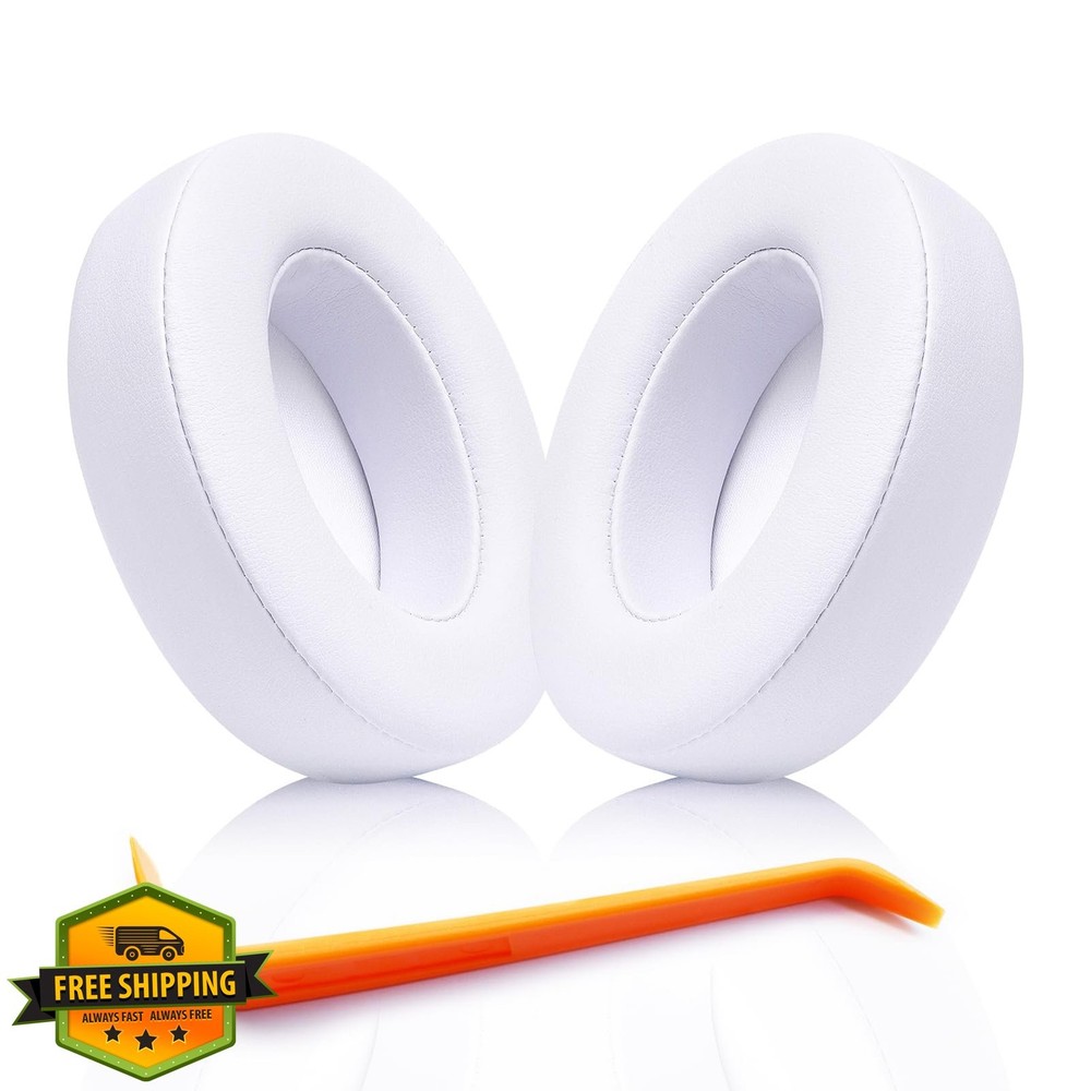 Beats Studio 3/2 Earpads Replacement Cushions White