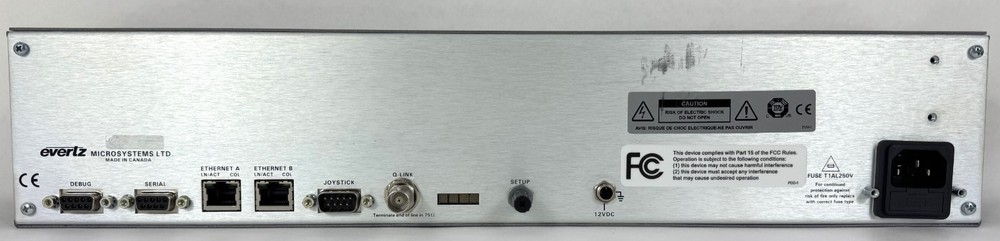 Evertz CP6408E Control Panel