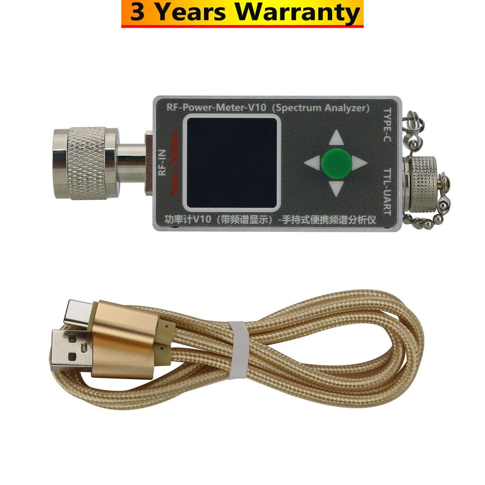 RF-Power-Meter-V10 RF Power Meter Handheld Spectrum Analyzer w/ Spectrum Display