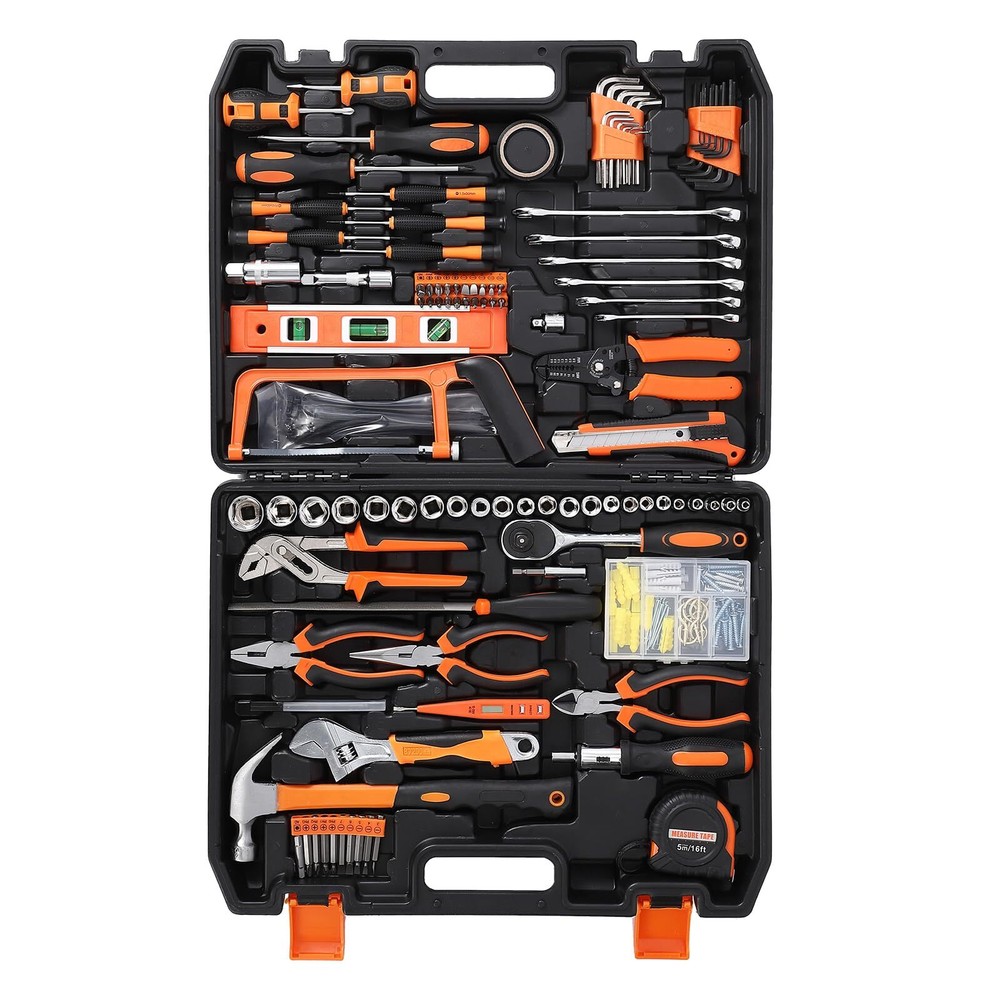 🔥236 Piece Tool Set Auto Repair Tool Combination Package Socket Wrench Mixed To
