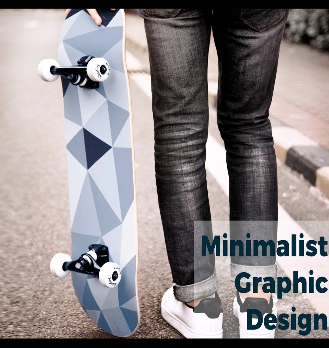 WhiteFang Skateboards, Complete Skateboard 31 x 7.88, 7 Layer Canadian Maple