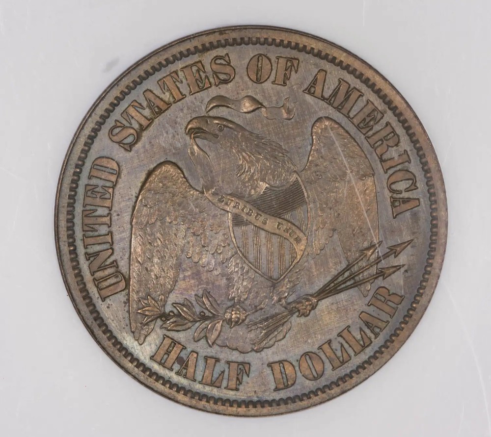 1859 Pattern NGC PF-66 BN J-236 Half Dollar