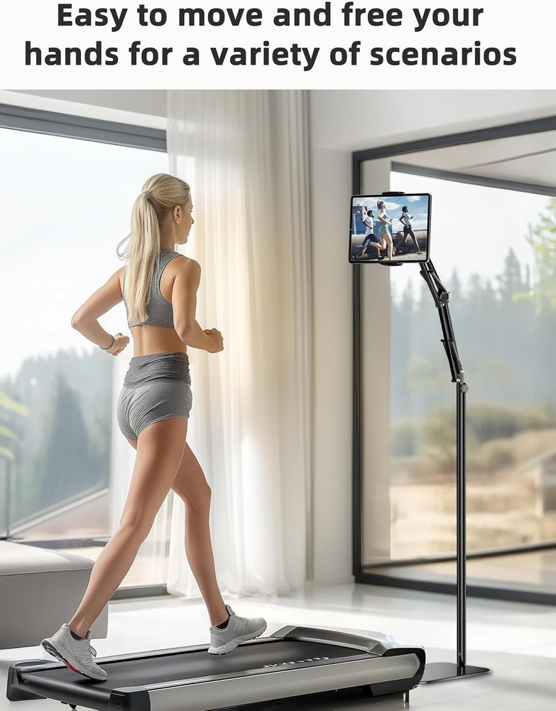 Universal Tablet Stand for 4.7-12.9" Devices - Easy Setup & Lightweight Design