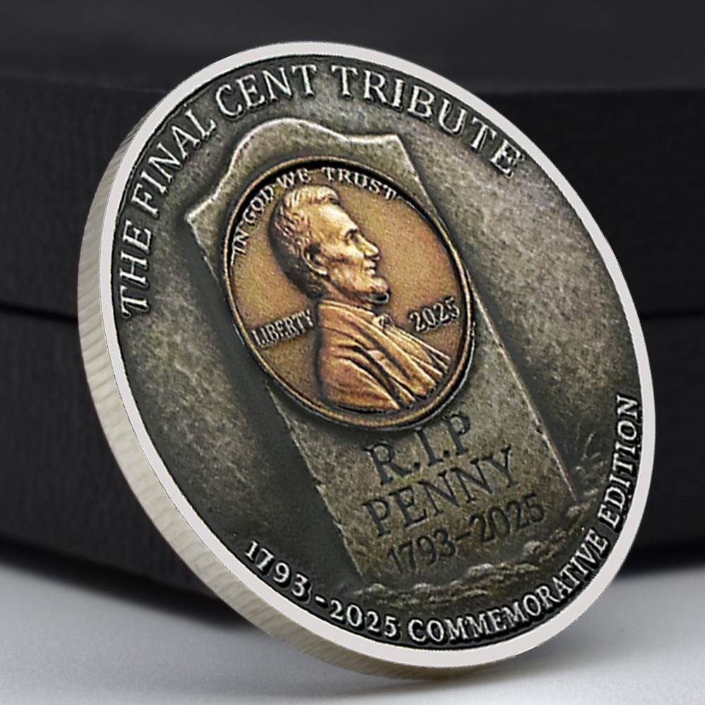 2025 The Last Penny Tribute Coin | Final Issue Philadelphia Collectible Medal