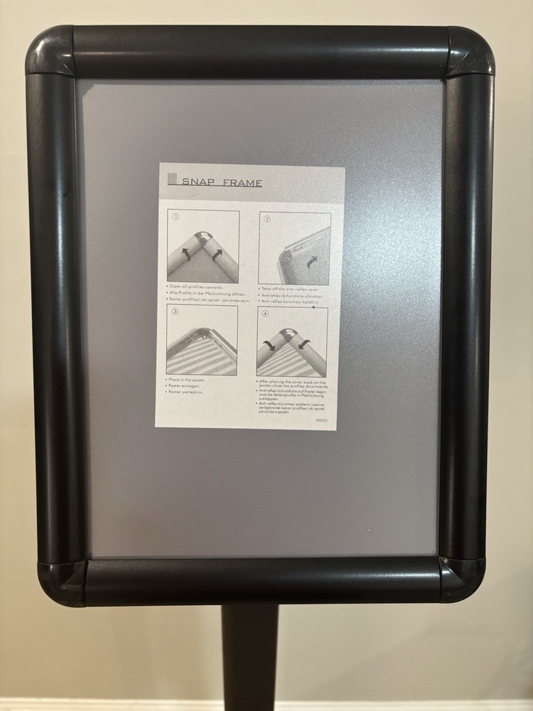 Seco Freestand With Snap Frame Landscape