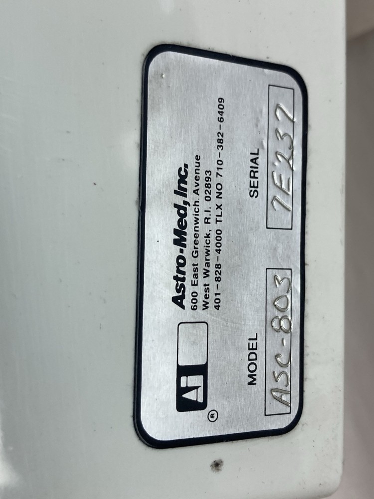 Astro-Med,ASC-803,Amplifier 2000V Input